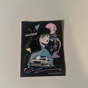 **** Popkiller - Hollywood Sticker